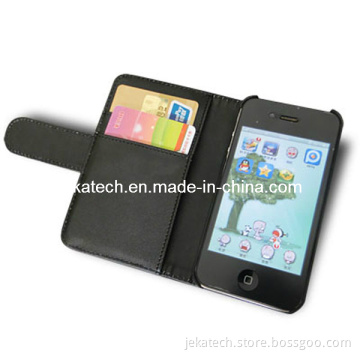 Wallet Leather Case for iPhone 4/4s